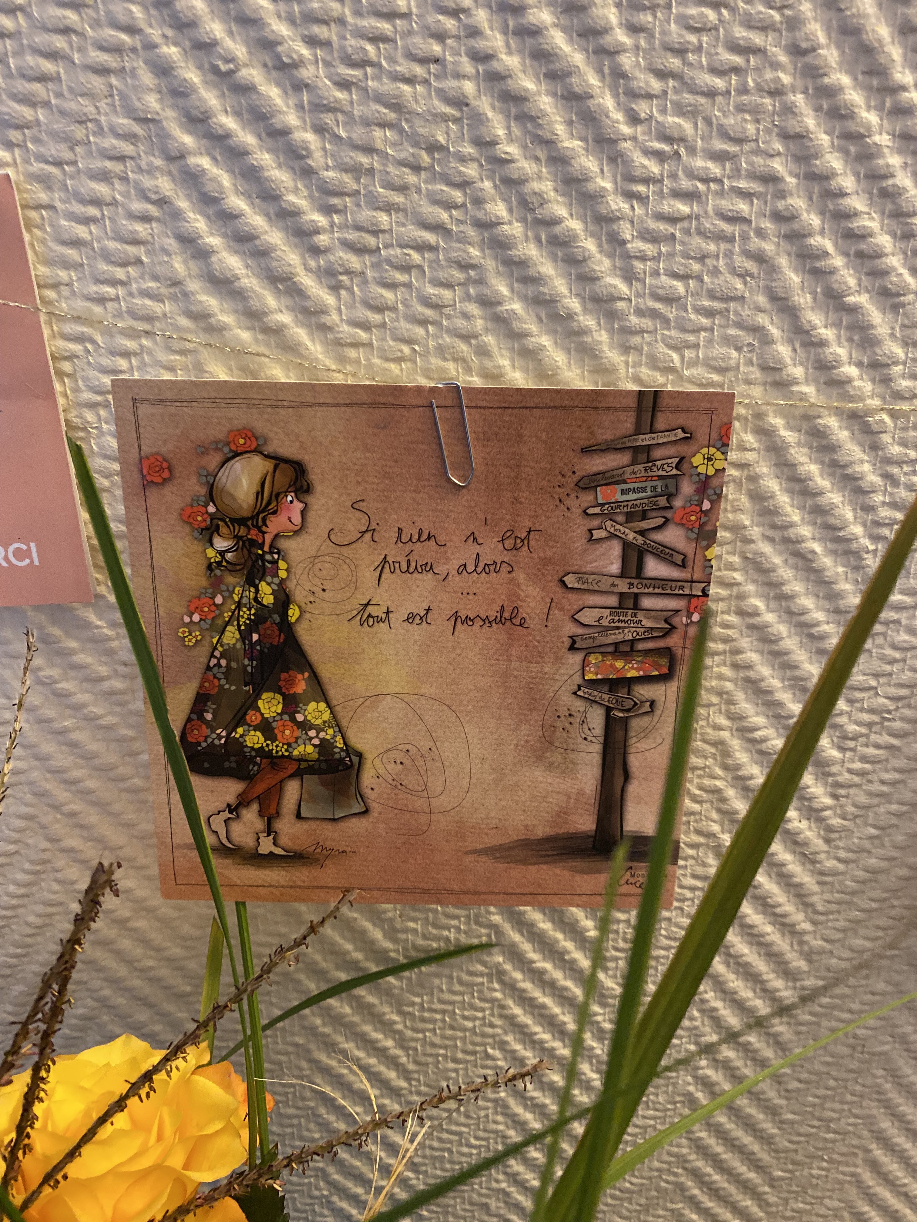 Illustration inspirante : Si rien n'est foutu, alors tout est possible